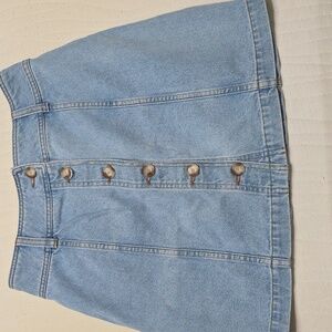 Sezane Savine Skirt Bleach - Size 8